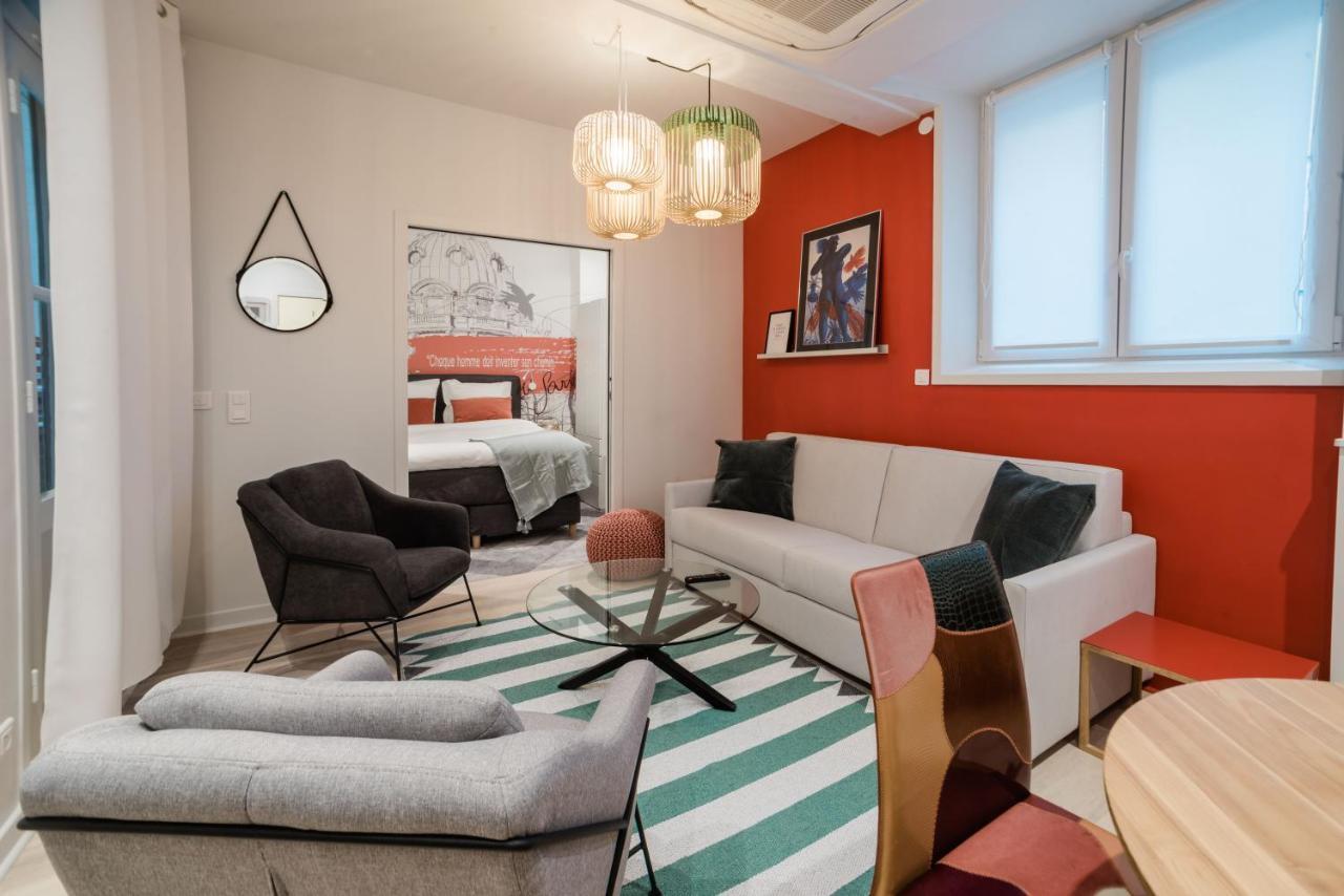 Suite Sartre : Au Coeur De La Rive Gauche, Neuf, Design, 2/4 Personnes Párizs Kültér fotó