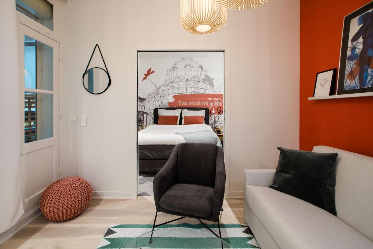 Suite Sartre : Au Coeur De La Rive Gauche, Neuf, Design, 2/4 Personnes Párizs Kültér fotó